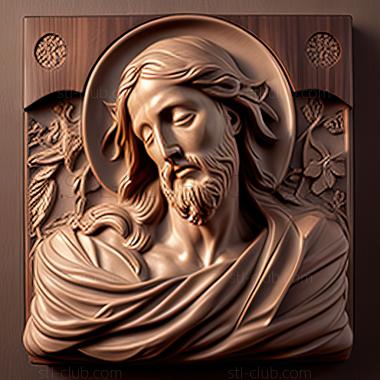 3D model st jesus (STL)